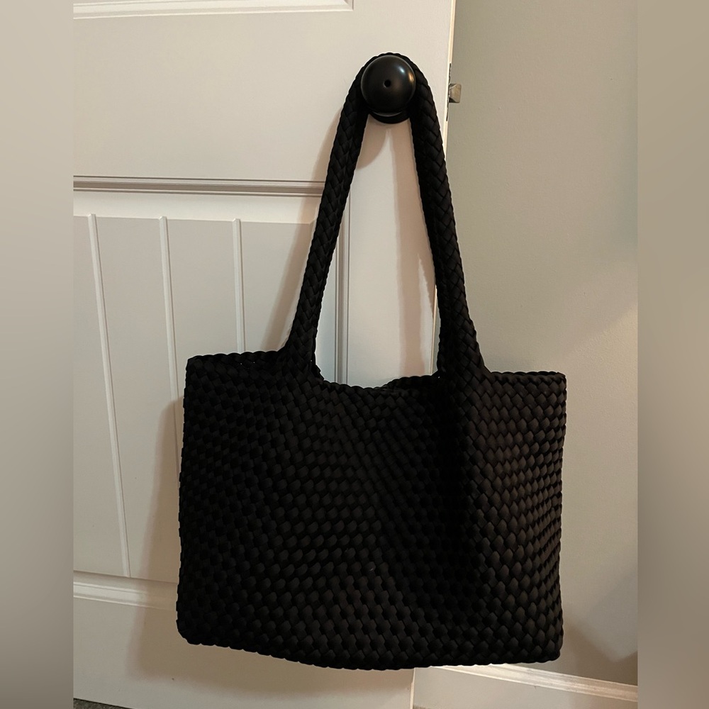 BCBG Max Azria woven bag